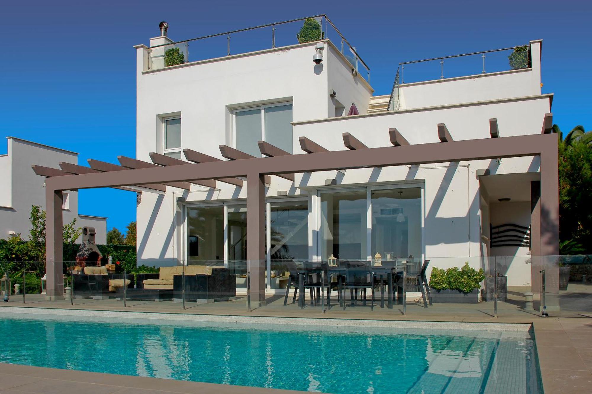 V196 Villa Brisa By Menorcarentals Villas Son Bou Exterior foto