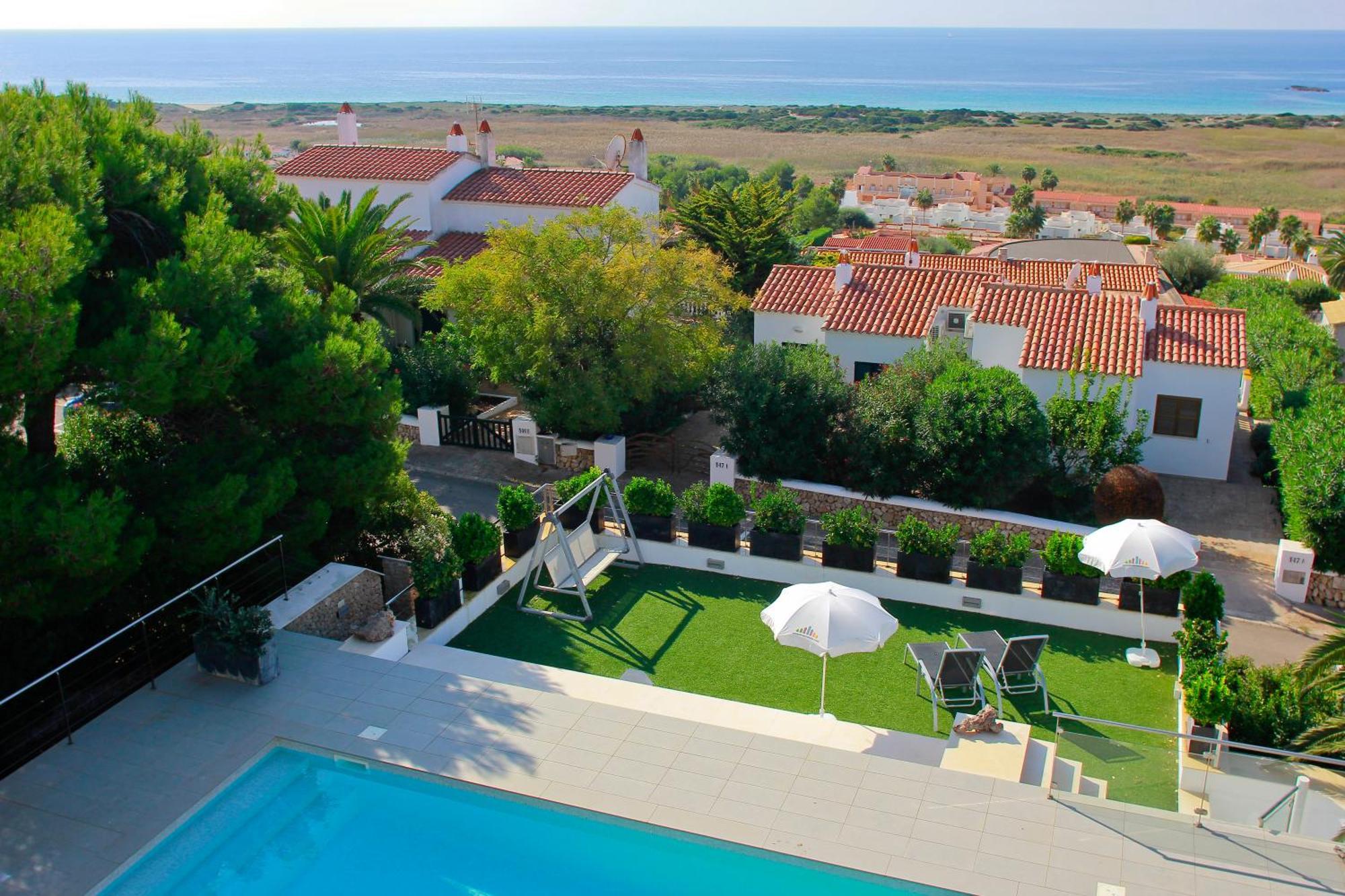 V196 Villa Brisa By Menorcarentals Villas Son Bou Exterior foto