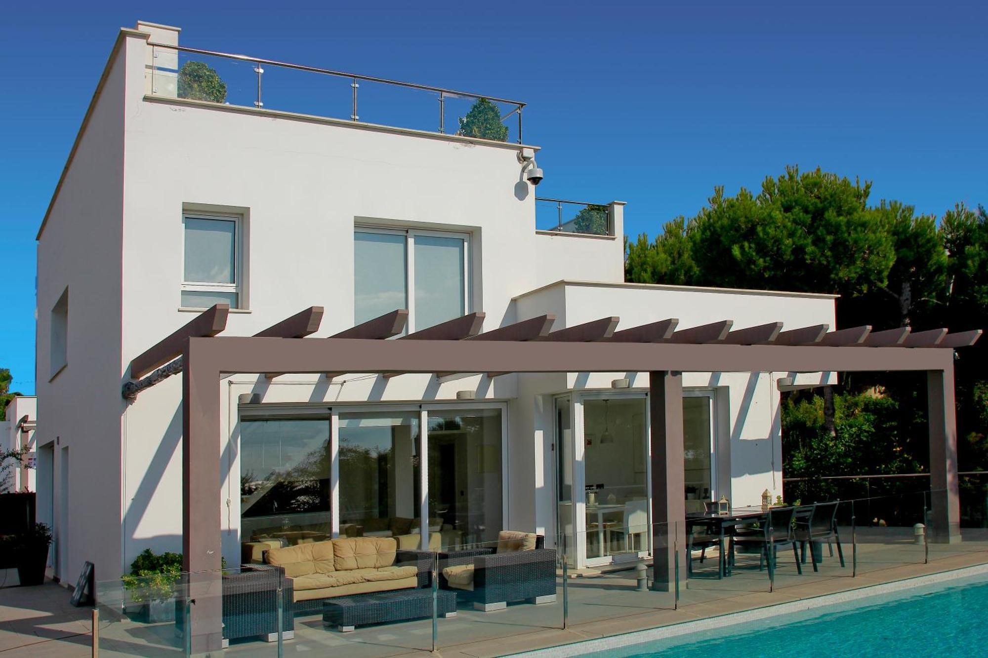 V196 Villa Brisa By Menorcarentals Villas Son Bou Exterior foto