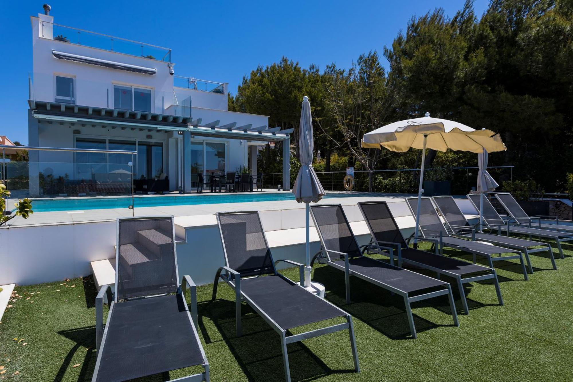 V196 Villa Brisa By Menorcarentals Villas Son Bou Exterior foto
